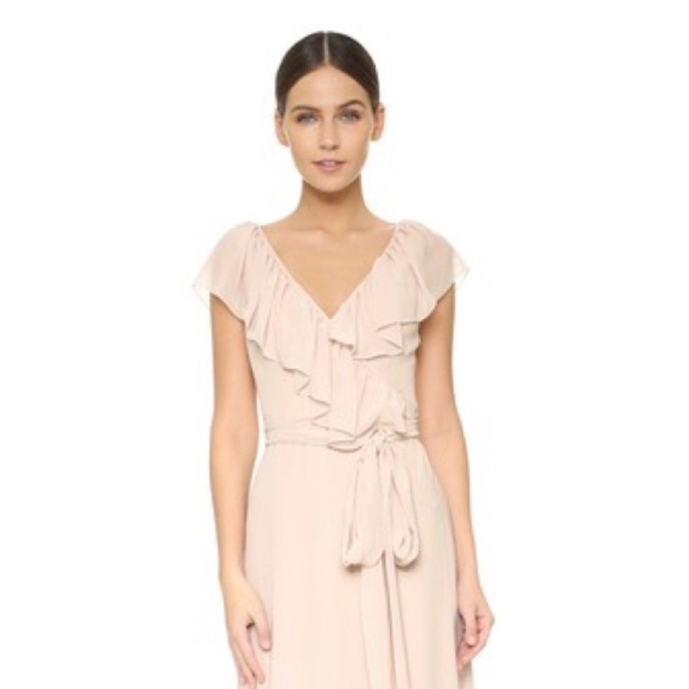 Ceremony by Joanna August Blush Pink Gown